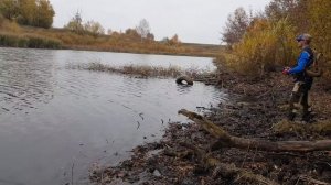 Проверяем пруды Мценского района на наличие хищника!!!