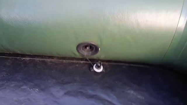 Навесной транец на одноместную лодку: Пытаюсь обкатать мотор. смотреть онлайн