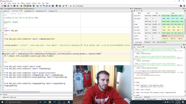 How To Scrape NBA Data? Part 1 | Sports Analytics Tutorial смотреть онлайн