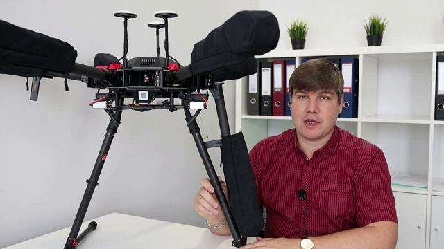 Профессиональный коптер DJI для аэрофотосъемки смотреть онлайн