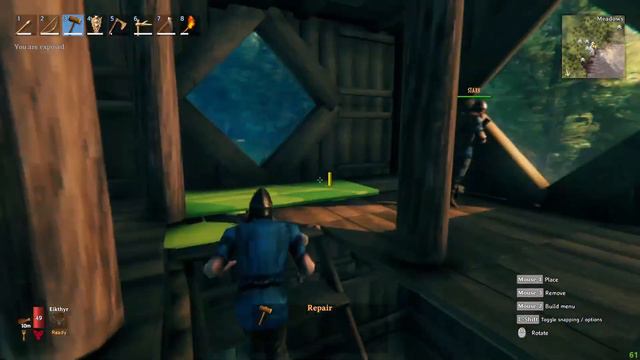 Troll raids Home in Valheim смотреть онлайн