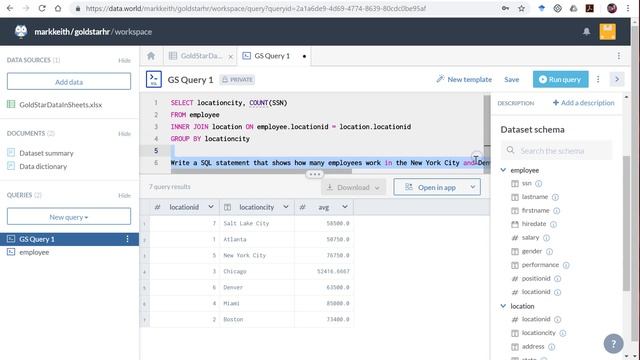 SQL 9: COUNT(), AS смотреть онлайн