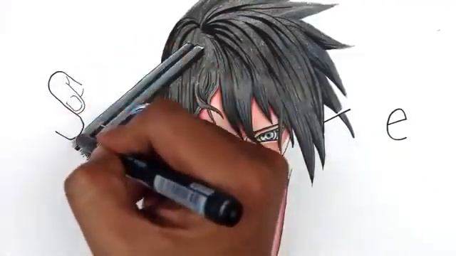 НАРИСОВАЛ САСКЕ СО СЛОВА 