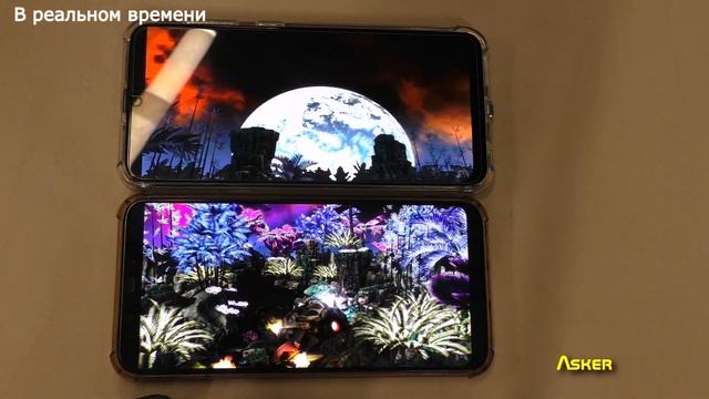 Samsung Galaxy А50 vs Xiaomi Mi 8. AnTuTu Benchmark. Asker смотреть онлайн