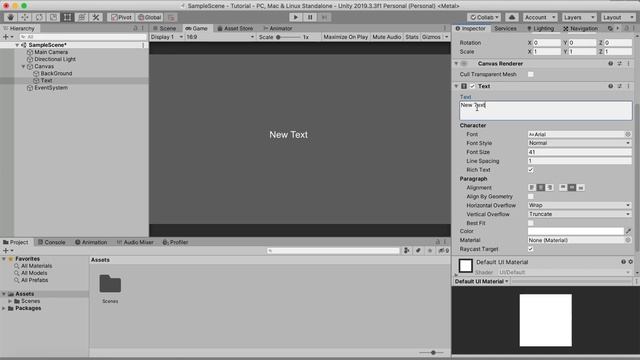 Change Color of Part of the Text in Unity [without Code] | 2021 Beginner Tutorial смотреть онлайн