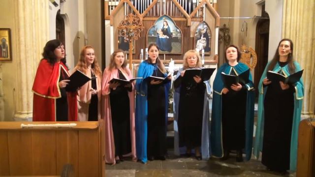 Maurice Duruflé "Ubi caritas" в исполнении ансамбля старинной музыки "Cantica". г.Ялта смотреть онлайн