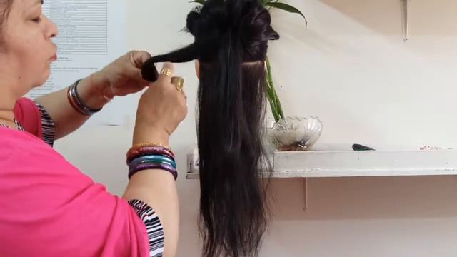 Half Lotus Braided Hair Style | Hairstyle #1 смотреть онлайн