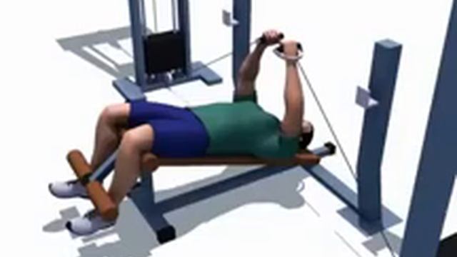 Сведение рук в кроссовере лежа на скамье вниз головой смотреть онлайн