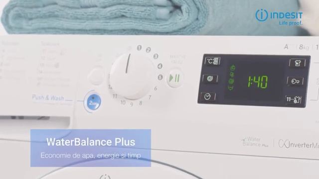 Masina de spalat Indesit BWE 81284X W EU | Flanco смотреть онлайн
