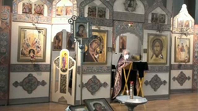 26.04.202. Литургия Преждеосвященых Даров. смотреть онлайн
