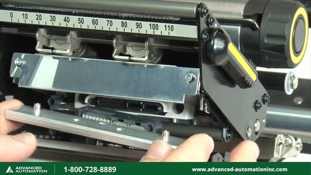 How to Replace Printhead - Zebra ZT610 • ZT620 смотреть онлайн