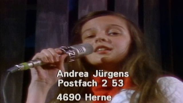 Andrea Jürgens - Ich Zeige Dir Mein Paradies (ZDF Hitparade 18.09.1978)