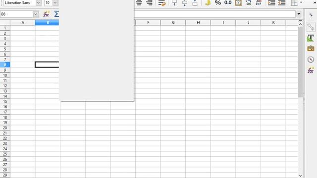 Tampilan LibreOffice Calc Spreadsheet смотреть онлайн