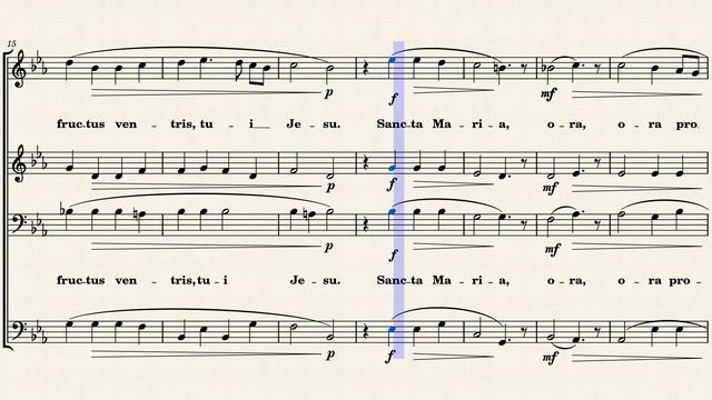 Ave Maria SATB arr. MAJ BARITONE_Tenor_SCORE 4.17.23 Arcadelt смотреть онлайн