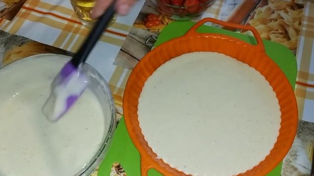 Клубничный пирог! Супер быстро! Очень вкусно! смотреть онлайн