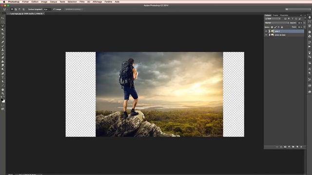 Tuto Gratuit Photoshop : agrandir un image sans la déformer смотреть онлайн
