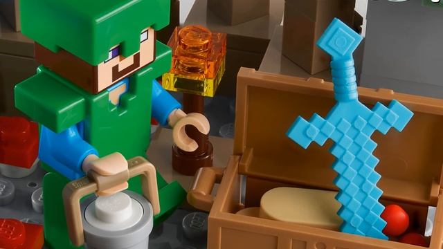 NEW Lego Minecraft 21243 The Frozen Peaks
