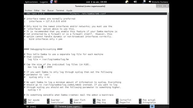 Debian Wheez 7.3 Dominio Samba смотреть онлайн