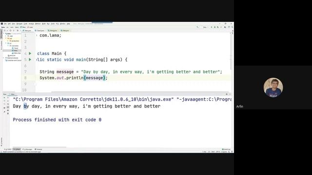 Java Class: Strings, Arrays, Arithmetics - 1 смотреть онлайн