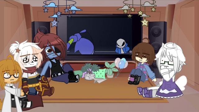 ❦✦➥ ❝ Undertale react to SANS VS JEVIL ❞ смотреть онлайн