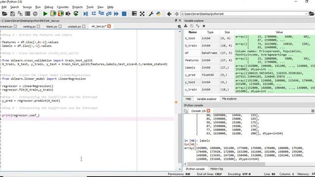 Machine Learning with Python | Multiple Linear Regression with Solved Examples - P10 смотреть онлайн