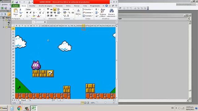 MARIO BROS VBA EXCEL 2010 смотреть онлайн