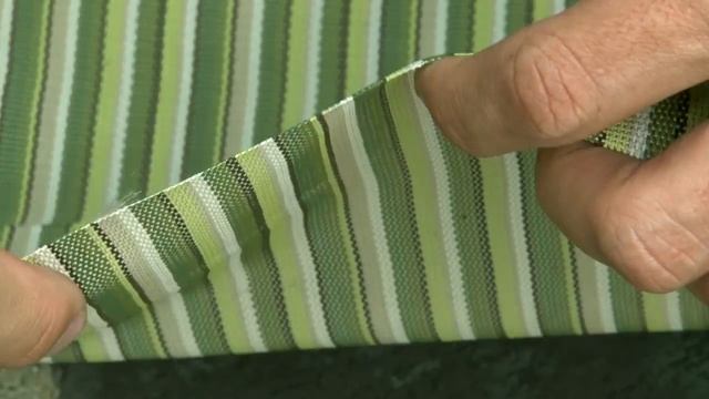 Video of Phifertex Plus Delray Stripe Kiwi #103001 - Vinyl Mesh Fabric смотреть онлайн