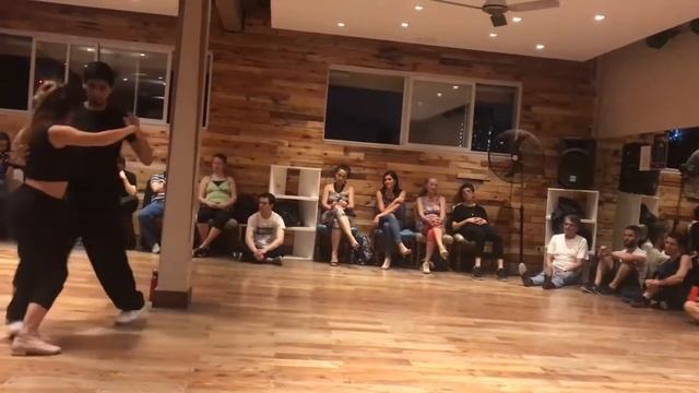 Tango. Improvisation at DNI tango. смотреть онлайн