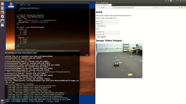 ROS webepage teleoperation смотреть онлайн