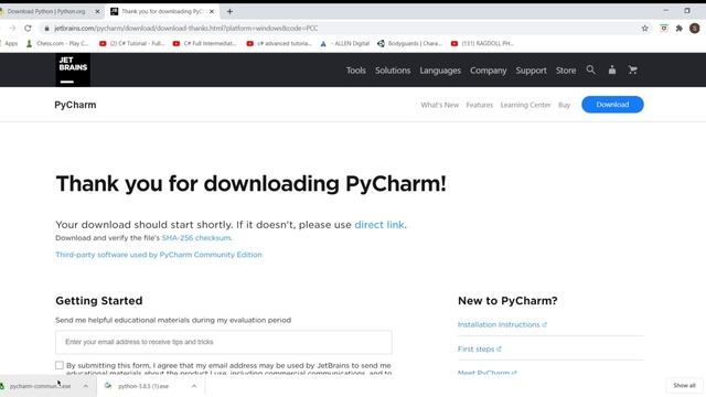 python tutorial video | download and the perfect settings |#1 смотреть онлайн