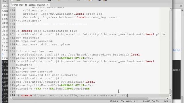 Tutorial Apache configuration on Centos - part III смотреть онлайн