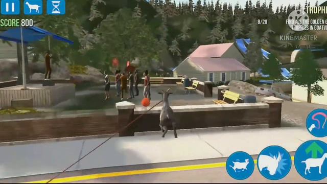 Goat Simulator let's play озвучка на русском смотреть онлайн