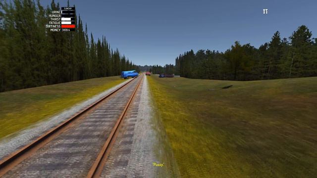 My Summer Car - Update: Train: All drivable cars on track. смотреть онлайн