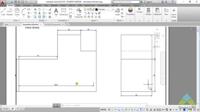 AutoCAD 2016 | Annotation Monitor смотреть онлайн