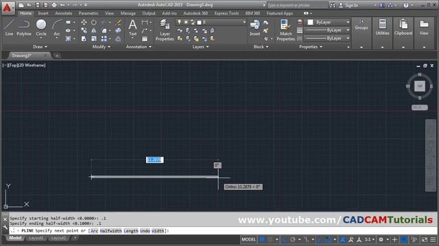 How to Create Polyline in AutoCAD | AutoCAD Polyline Command Tutorial Complete смотреть онлайн