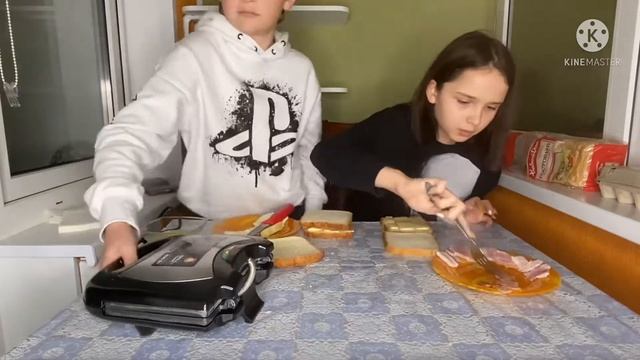 Гриль вафельница. Быстрый завтрак смотреть онлайн