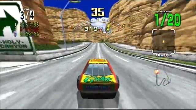 Daytona USA (PS3) - Advanced Course смотреть онлайн