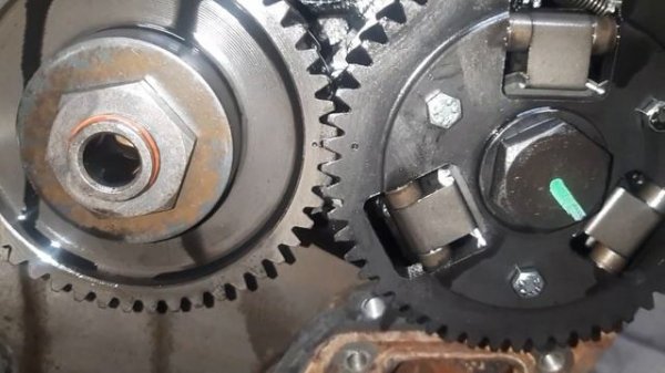 Lombardini LDW 1603. Метки ГРМ