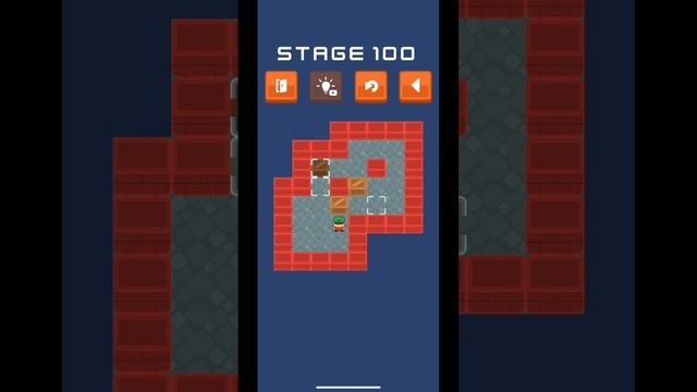 Sokoban Push Puzzle - Stage 100 смотреть онлайн