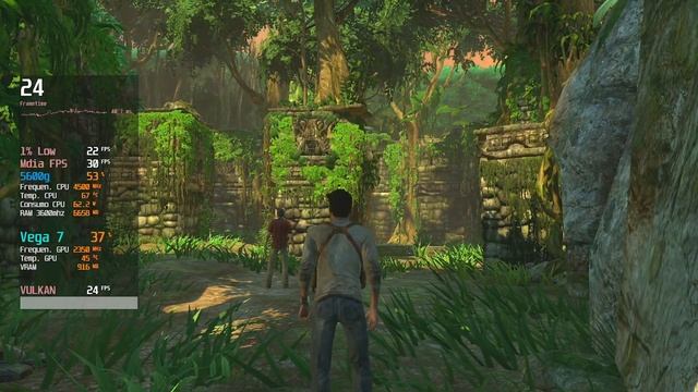 UNCHARTED no RYZEN 5600G e VEGA 7 - RPCS3 MASTER BUILD! BUGS CORRIGIDOS! смотреть онлайн