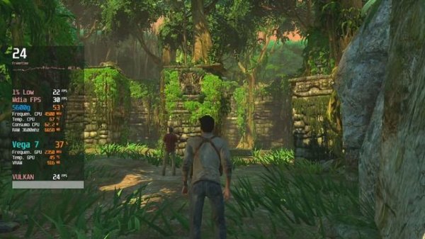 UNCHARTED no RYZEN 5600G e VEGA 7 - RPCS3 MASTER BUILD! BUGS CORRIGIDOS!