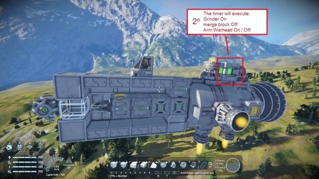 Space Engineers | Tutorial to create nuke bomb смотреть онлайн