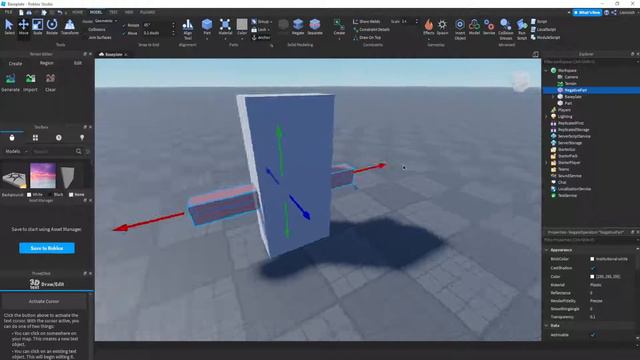 How to Use the Negate Tool | Roblox Studio | Renewed смотреть онлайн