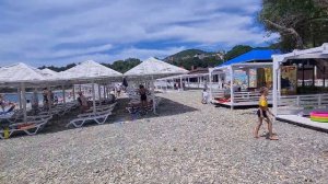 Геленджик  Бетта Пляж море цены в столовой