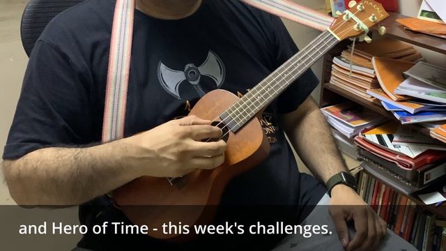 Ukulele Progress Week 12 - Ain't No Sunshine (Yousician Level 5) смотреть онлайн