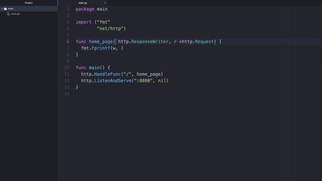 Изучение Golang (Создание веб сайта) / #2 – Отслеживание URL адресов