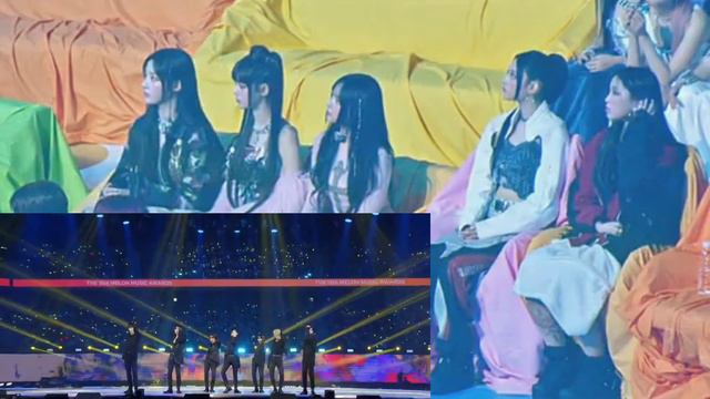 New Jeans reaction Nct Dream 2023 Melon Music Awards MMA 2023 смотреть онлайн