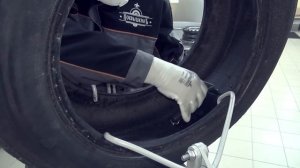 Ремонт покрышки грибком. Обучающее видео