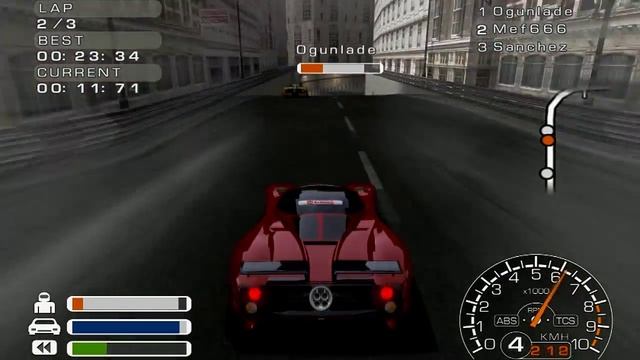 EVOLUTION GT Race gameplay Pagani Zonda Roadster with full effects VIDEO (HD) смотреть онлайн