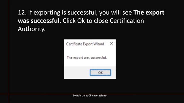 How export and import Certificate of CA смотреть онлайн